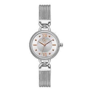 Montre femme Gc réf. Y67001L1MF, mouvement quartz, acier inoxydable, verre saphir – deuxième vue