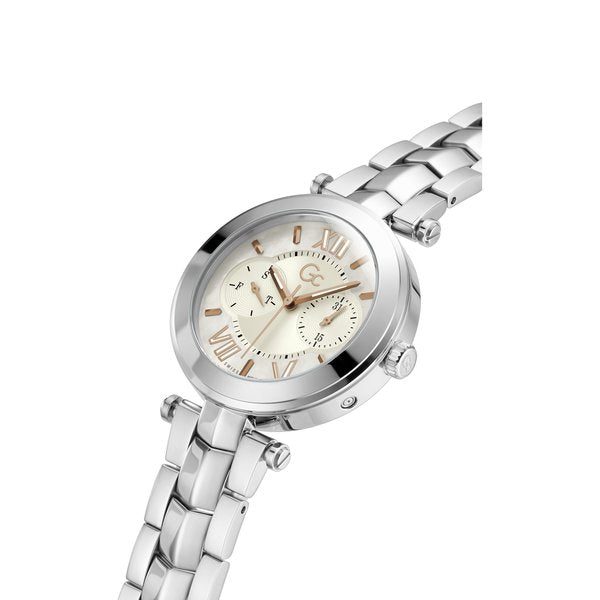 Montre femme Gc réf. Y92003L1MF, chronographe quartz, acier inoxydable, verre minéral – deuxième vue