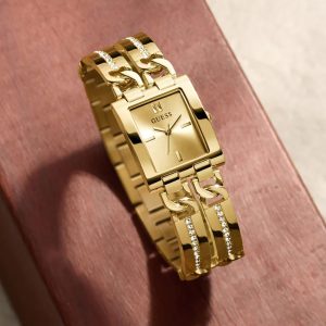 Montre femme Guess réf. GW0668L2, mouvement quartz, boîtier 24 mm, acier inoxydable – deuxième vue