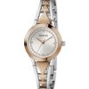 Montre femme Guess 26 mm réf. GW0609L3, cadran argenté, mouvement quartz – vue de trois-quarts