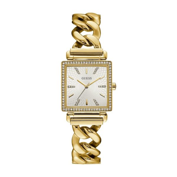 Montre femme Guess 28 mm réf. W1030L2, bracelet acier, mouvement quartz, montre-bracelet Guess originale – autre angle