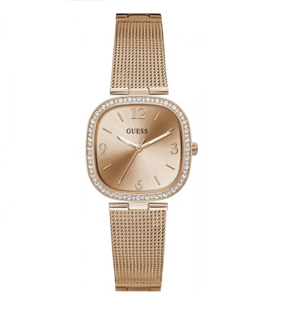 Montre femme Guess réf. GW0354L3, mouvement quartz, boîtier 32 mm, acier inoxydable – vue principale, Horlova Maroc