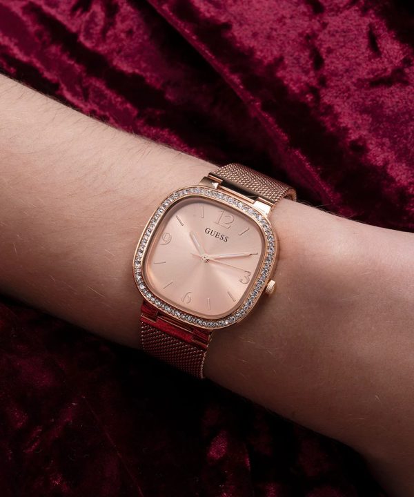 Montre femme Guess réf. GW0354L3, mouvement quartz, boîtier 32 mm, acier inoxydable – deuxième vue