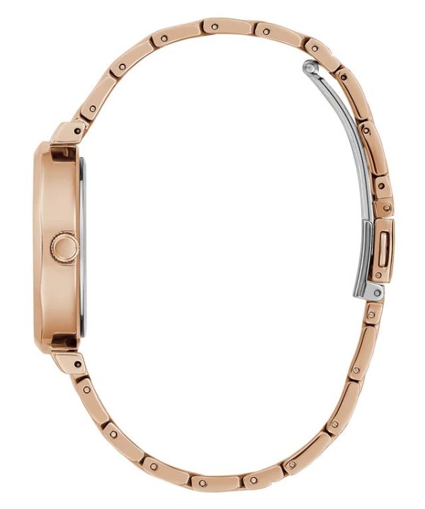 Montre femme Guess réf. GW0613L3, boîtier 34 mm, acier inoxydable, verre minéral, étanche 30 m – quatrième vue