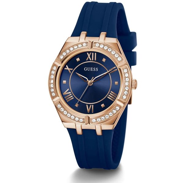 Montre femme Guess réf. GW0034L4, mouvement quartz, boîtier 36 mm, caoutchouc – deuxième vue