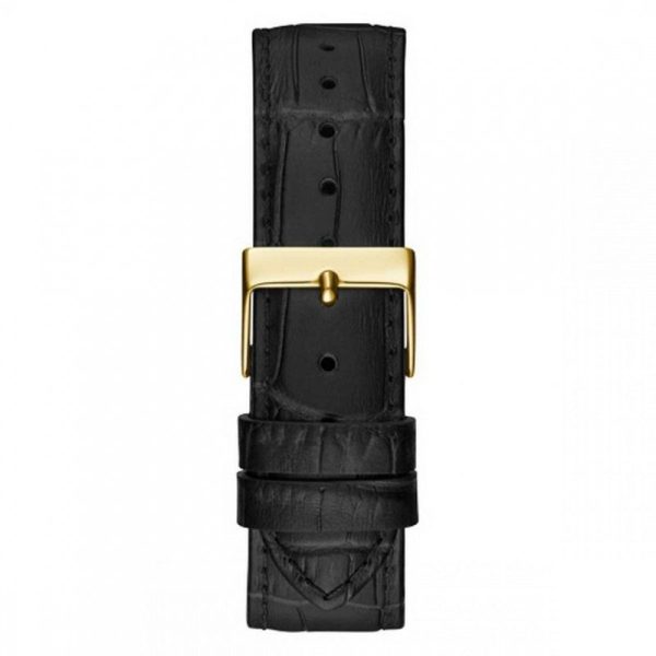 Montre femme Guess réf. GW0309L2, mouvement quartz, boîtier 36 mm, acier inoxydable, cuir, verre minéral – vue principale, Horlova Maroc