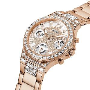 Montre femme Guess réf. GW0320L3, mouvement quartz, boîtier 36 mm, acier inoxydable – vue principale, Horlova Maroc