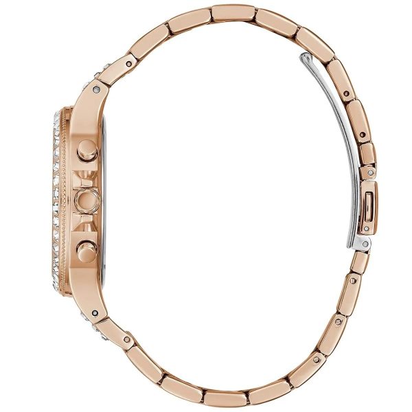 Montre femme Guess réf. GW0320L3, mouvement quartz, boîtier 36 mm, acier inoxydable – troisième vue