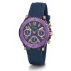 Montre femme Guess réf. GW0466L2, mouvement quartz, boîtier 36 mm, silicone – troisième vue