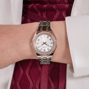 Montre femme Guess réf. GW0770L5, mouvement quartz, boîtier 36 mm, acier inoxydable, verre minéral – deuxième vue