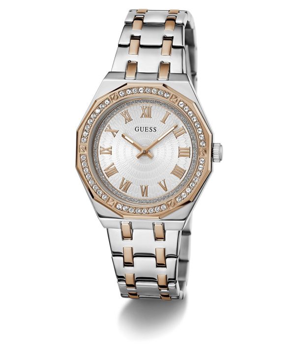 Montre femme Guess réf. GW0770L5, mouvement quartz, boîtier 36 mm, acier inoxydable, verre minéral – troisième vue