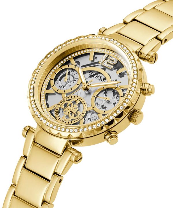 Montre femme Guess réf. GW0403L2, boîtier 37 mm, acier inoxydable, verre minéral – deuxième vue