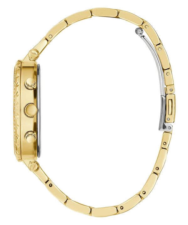 Montre femme Guess réf. GW0403L2, boîtier 37 mm, acier inoxydable, verre minéral – troisième vue