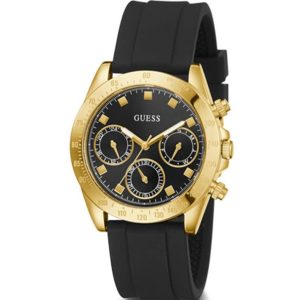 Montre femme Guess réf. GW0315L1, mouvement quartz, boîtier 38 mm, silicone, verre minéral, étanche 50 m – deuxième vue