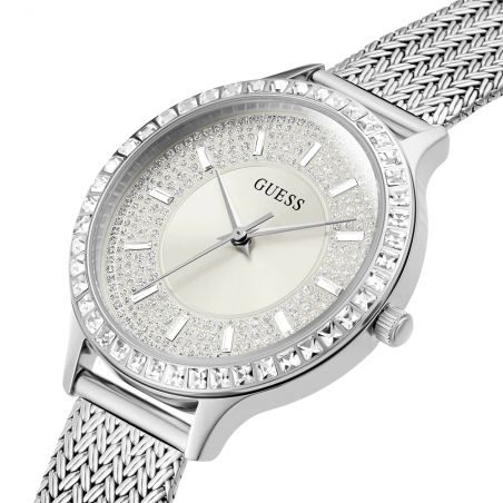 Montre femme Guess réf. GW0402L1, boîtier 38 mm, acier inoxydable, verre minéral, étanche 30 m – troisième vue