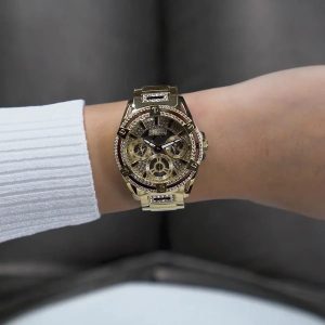 Montre femme Guess réf. GW0464L2, mouvement quartz, boîtier 40 mm, acier inoxydable – deuxième vue