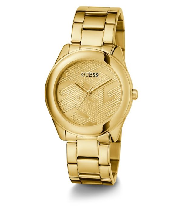 Montre femme Guess réf. GW0606L2, boîtier 40 mm, acier inoxydable, verre minéral, étanche 100 m – vue principale, Horlova Maroc