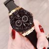 Montre femme Guess réf. W1053L7, mouvement quartz, boîtier 41 mm, silicone, verre minéral, étanche 50 m – deuxième vue