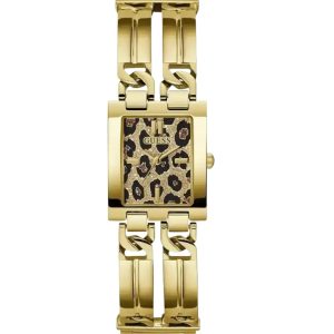 Montre femme Guess 45 mm réf. GW0807L2, bracelet acier, mouvement quartz – vue de face | Horlova Maroc
