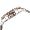 Montre femme Guess 45 mm réf. W0443L4, cadran gris, bracelet acier, mouvement quartz – vue de trois-quarts