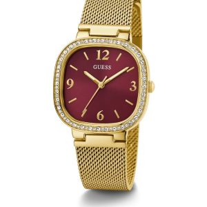 Montre femme Guess Adran réf. GW0354L4, mouvement quartz, boîtier 32 mm, acier inoxydable, étanche 30 m – vue principale, Horlova Maroc