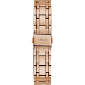 Montre femme Guess Allara 36 mm réf. GW0604L3, bracelet acier, mouvement quartz – vue de trois-quarts