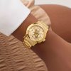 Montre femme Guess Annette réf. GW0861L2, mouvement quartz, boîtier 36 mm, acier inoxydable, étanche 30 m – troisième vue