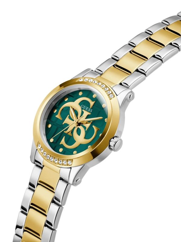 Montre femme Guess Annette réf. GW0861L4, mouvement quartz, boîtier 36 mm, acier inoxydable – troisième vue
