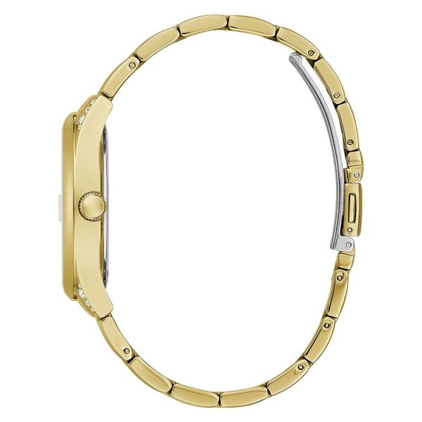 Montre femme Guess Aura Féminité réf. GW0047L3, mouvement quartz, boîtier 36 mm, acier inoxydable – deuxième vue