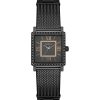Montre femme Guess Black réf. W0826L4, cadran gris, bracelet acier, mouvement quartz – vue de face | Horlova Maroc