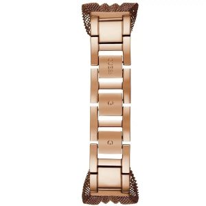 Montre femme Guess Chiffon 36 mm réf. GW1083L3, bracelet acier, mouvement quartz – vue de trois-quarts