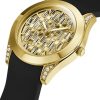 Montre femme Guess Clarity réf. GW0109L1, mouvement quartz, boîtier 38 mm, acier inoxydable, silicone – deuxième vue