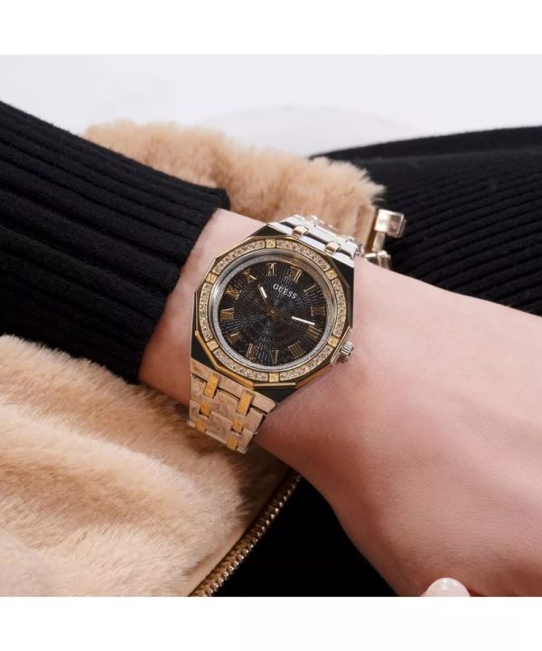 Montre femme Guess Desire réf. GW0770L4, boîtier 36 mm, acier inoxydable, verre minéral, étanche 50 m – vue principale, Horlova Maroc