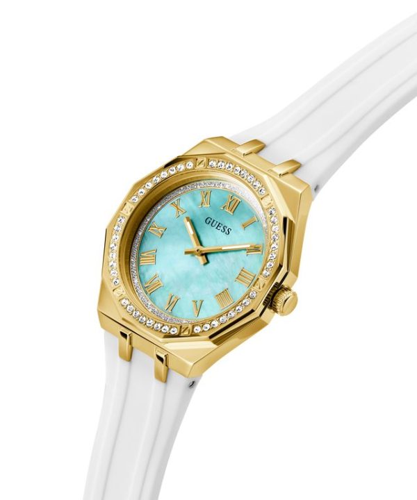 Montre femme Guess Desire réf. GW0872L1, mouvement quartz, boîtier 36 mm, caoutchouc – quatrième vue