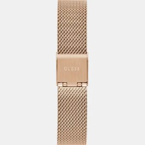 Montre femme Guess Dream 36 mm réf. GW0550L3, bracelet maille milanaise – vue de trois-quarts