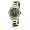 Montre femme Guess Dress réf. GW0735L2, mouvement quartz, boîtier 36 mm, acier inoxydable, verre minéral – vue principale, Horlova Maroc