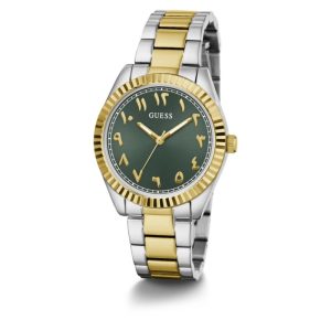 Montre femme Guess Dress réf. GW0735L2, mouvement quartz, boîtier 36 mm, acier inoxydable, verre minéral – vue principale, Horlova Maroc