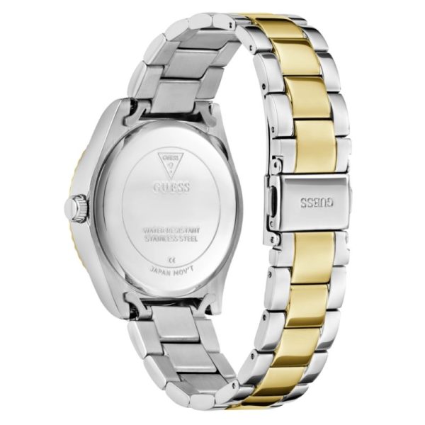 Montre femme Guess Dress réf. GW0735L2, mouvement quartz, boîtier 36 mm, acier inoxydable, verre minéral – troisième vue