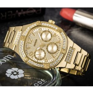 Montre femme Guess Duchess réf. GW0558L2, mouvement quartz, boîtier 40 mm, acier inoxydable, étanche 30 m – deuxième vue