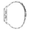 Montre femme Guess Envy 38 mm réf. GW0878L1, cadran argenté, bracelet acier, mouvement quartz – autre angle