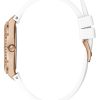 Montre femme Guess Féminine réf. GW0034L2, boîtier 36 mm, acier inoxydable, silicone, verre minéral – quatrième vue