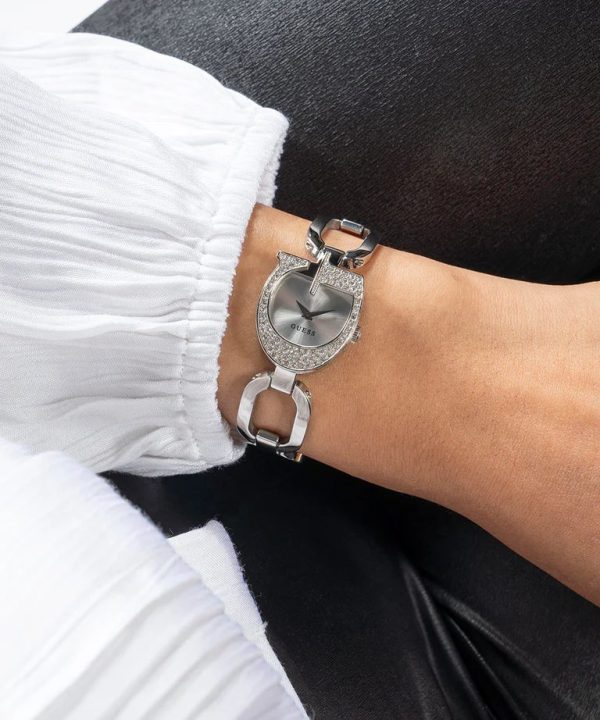Montre femme Guess Gia réf. GW0683L1, mouvement quartz, boîtier 22 mm, acier inoxydable – deuxième vue
