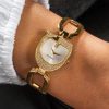 Montre femme Guess Gia réf. GW0683L2, mouvement quartz, boîtier 22 mm, acier inoxydable – vue principale, Horlova Maroc