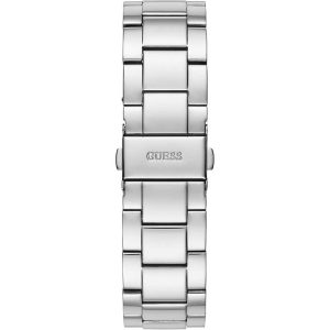 Montre femme Guess réf. GW0047L1, bracelet acier, mouvement quartz – vue de face | Horlova Maroc