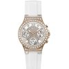 Montre femme Guess réf. GW0257L2, mouvement quartz, acier inoxydable, silicone – vue principale, Horlova Maroc