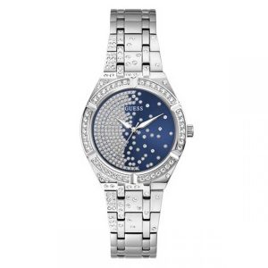 Montre femme Guess réf. GW0312L1, mouvement quartz, acier inoxydable – vue principale, Horlova Maroc