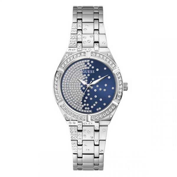 Montre femme Guess réf. GW0312L1, mouvement quartz, acier inoxydable – vue principale, Horlova Maroc