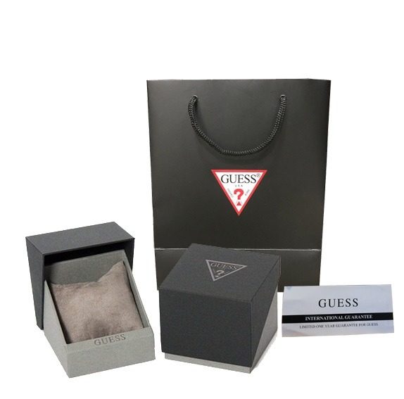 Montre femme Guess réf. GW0312L2, mouvement quartz, acier inoxydable – deuxième vue – Horlova Maroc
