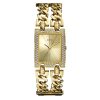Montre femme Guess Heavy Metal Diamants 28 mm réf. W0072L1, bracelet acier, mouvement quartz – vue de face | Horlova Maroc