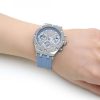 Montre femme Guess Héritière réf. GW0407L1, mouvement quartz, boîtier 38 mm, silicone – vue principale, Horlova Maroc